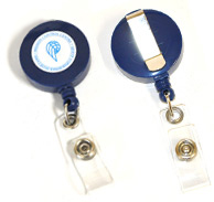 Round Plastic Clip Badge Reel